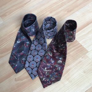 Vintage Christian Dior and Oscar De La Renta Ties